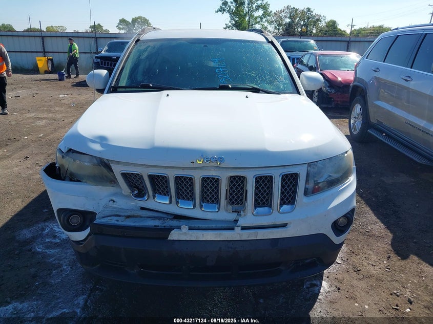 2014 Jeep Compass Latitude VIN: 1C4NJCEB3ED628665 Lot: 43217124