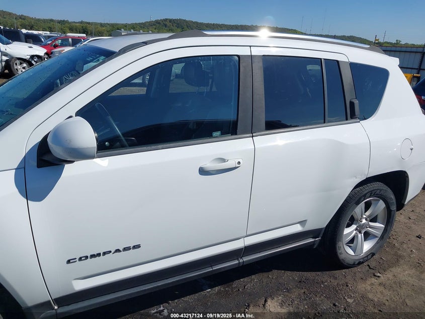 2014 Jeep Compass Latitude VIN: 1C4NJCEB3ED628665 Lot: 43217124