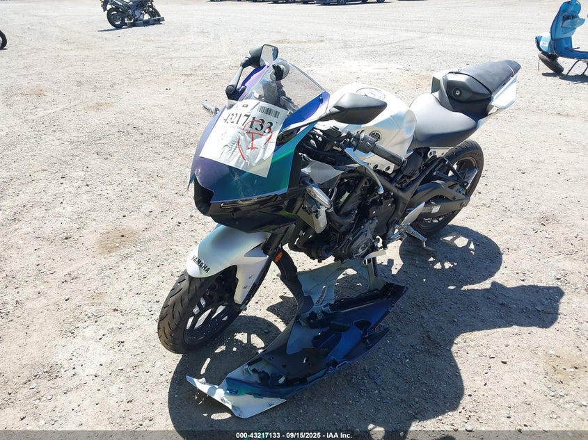 2025 Yamaha Yfz320 Ac blue null gasoline MH3RH25Y7SK001696 photo #3