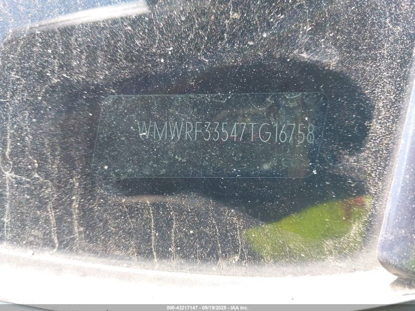 2007 Mini Cooper VIN: WMWRF33547TG16758 Lot: 43217147