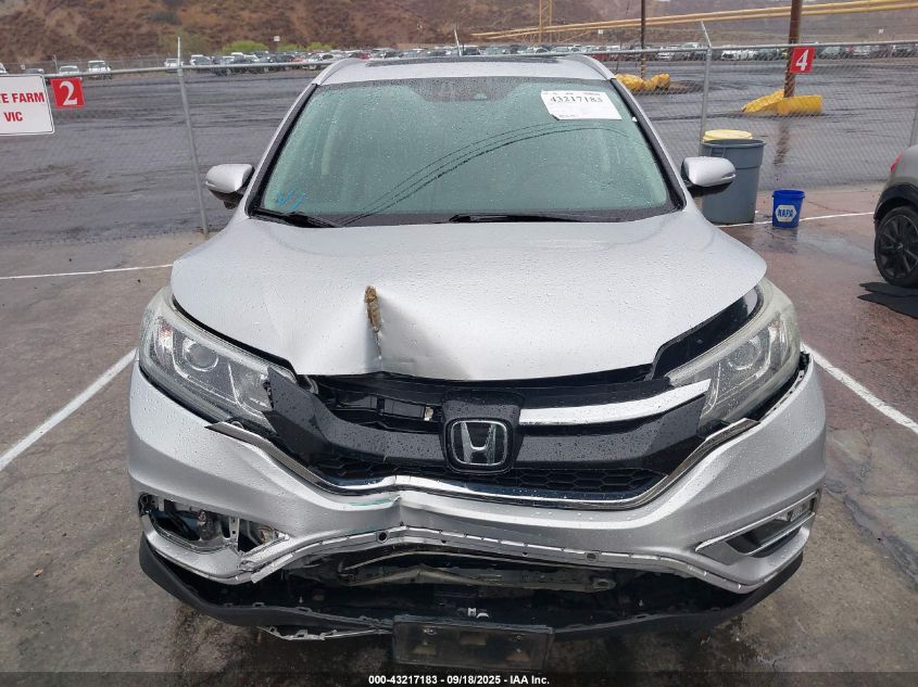 2016 Honda Cr-V Touring VIN: 5J6RM3H90GL031090 Lot: 43217183