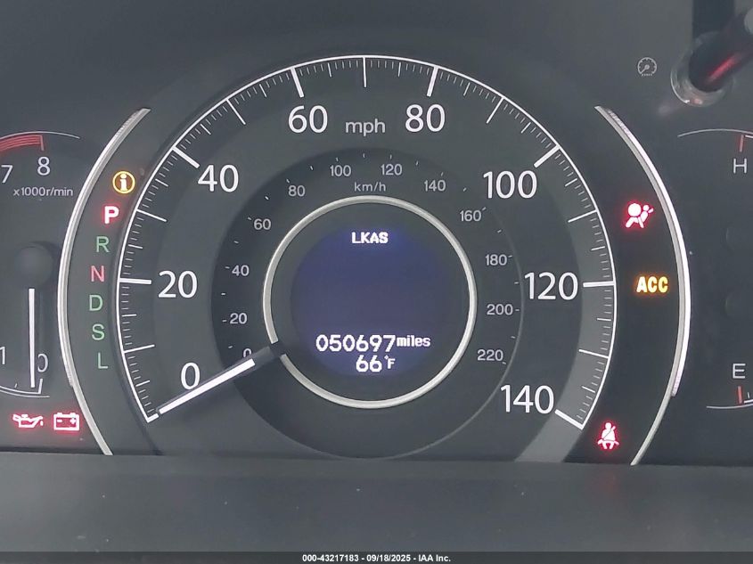 2016 Honda Cr-V Touring VIN: 5J6RM3H90GL031090 Lot: 43217183