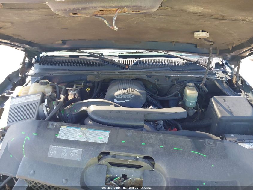 2002 Chevrolet Avalanche 1500 VIN: 3GNEK13T52G179377 Lot: 43217194