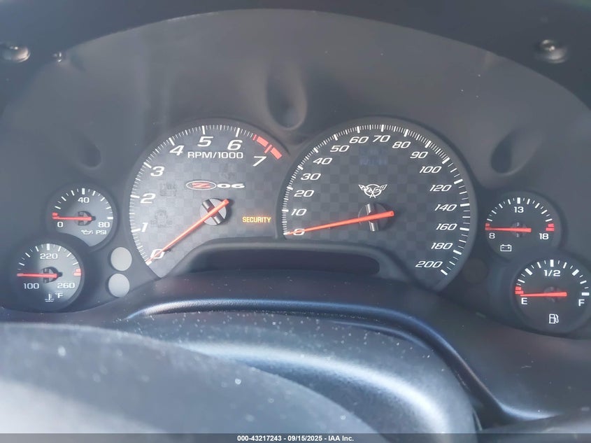 2004 Chevrolet Corvette Z06 Hardtop VIN: 1G1YY12SX45111348 Lot: 43217243