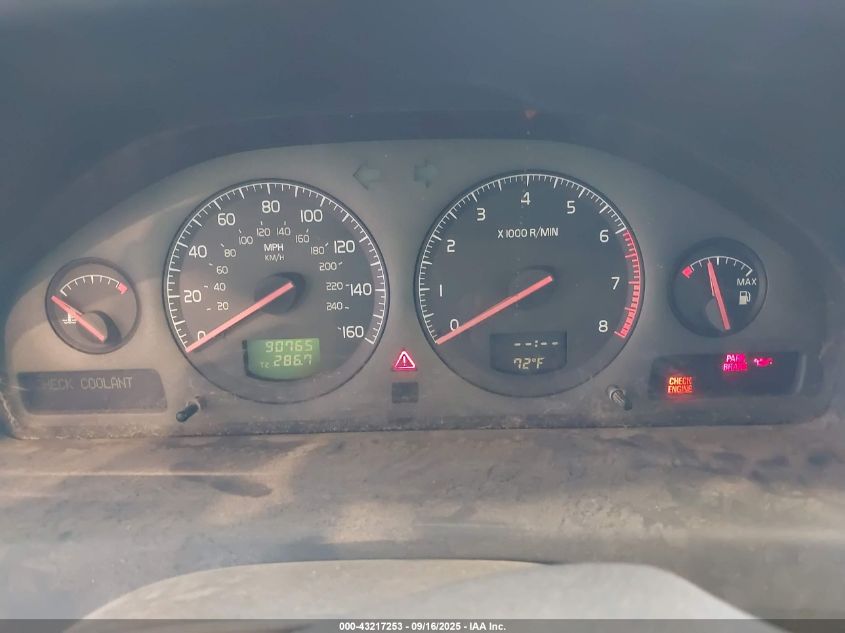 2001 Volvo V70 T5 VIN: YV1SW53D411102703 Lot: 43217253