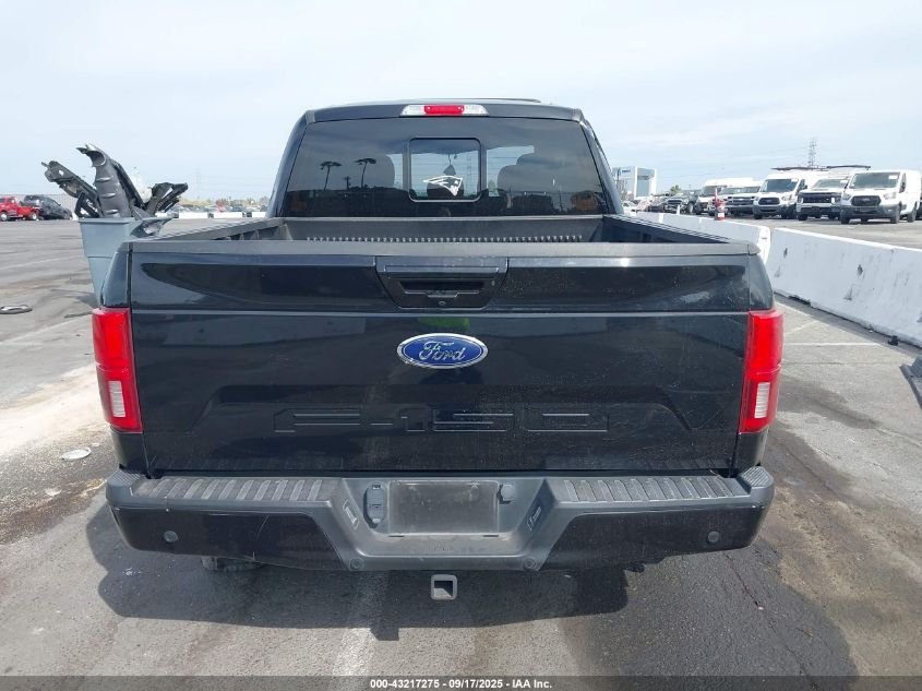 2019 Ford F-150 Lariat VIN: 1FTEW1E43KFA87379 Lot: 43217275