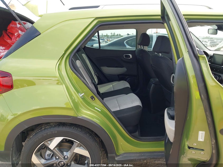 2023 Hyundai Venue Sel VIN: KMHRC8A38PU234309 Lot: 43217294