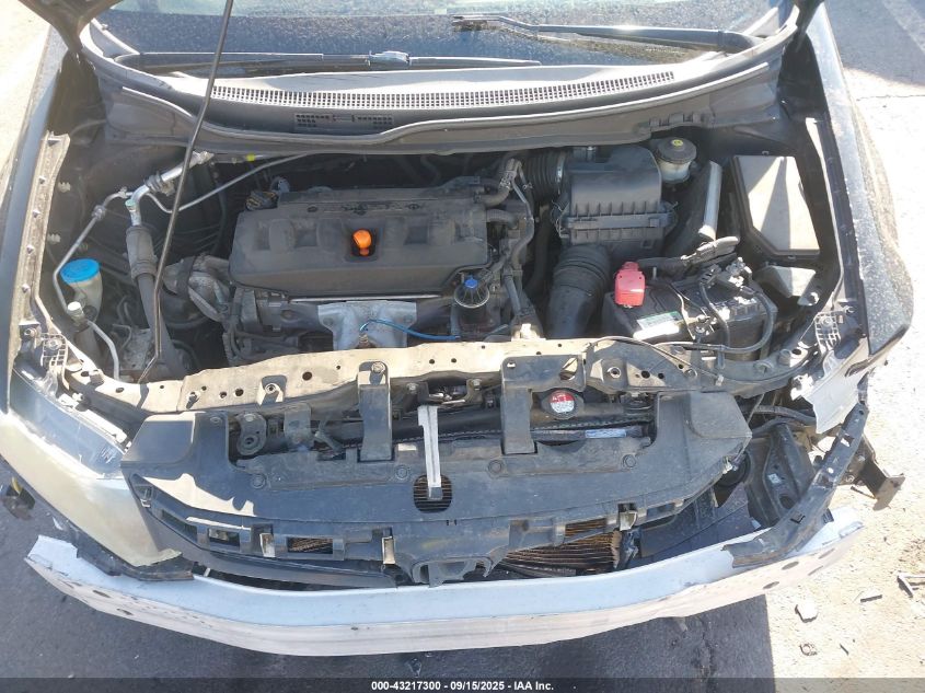 2012 Honda Civic Lx VIN: 19XFB2F56CE384378 Lot: 43217300