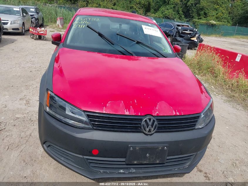 2011 Volkswagen Jetta 2.0L Tdi Le VIN: 3VWLL7AJ5BM077027 Lot: 43217312