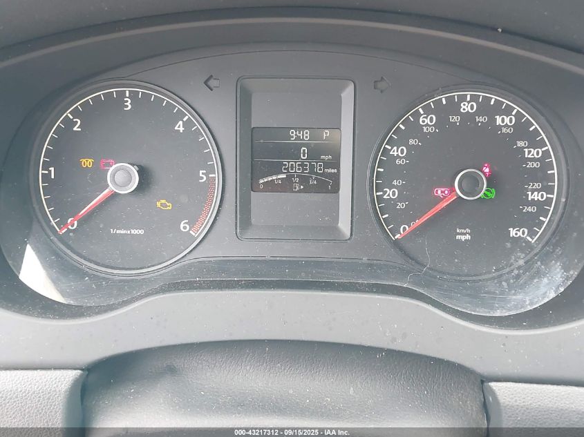 2011 Volkswagen Jetta 2.0L Tdi Le VIN: 3VWLL7AJ5BM077027 Lot: 43217312