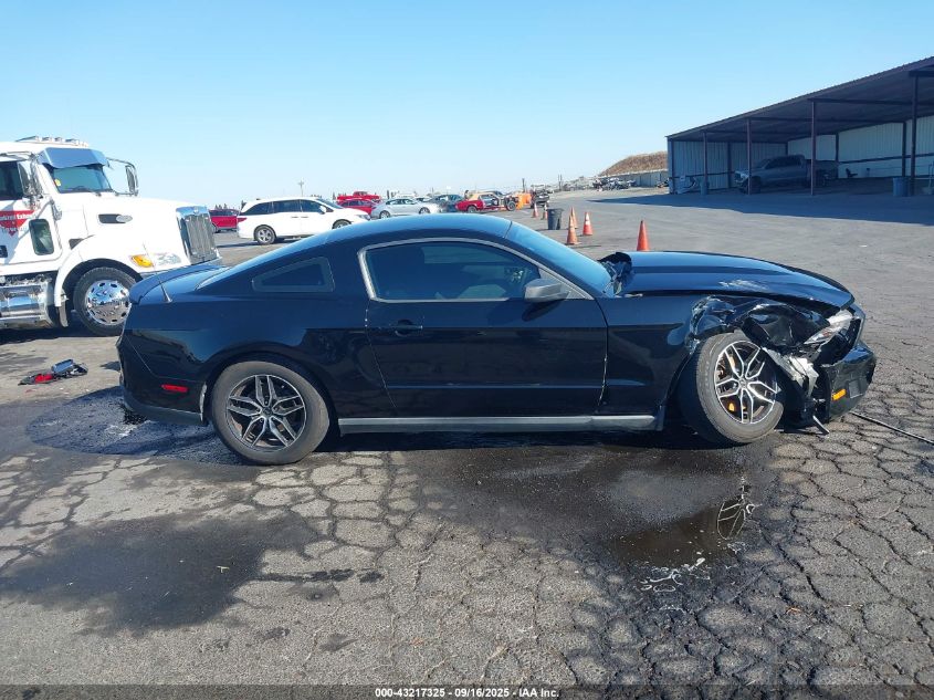 2012 Ford Mustang V6 VIN: 1ZVBP8AM4C5261141 Lot: 43217325