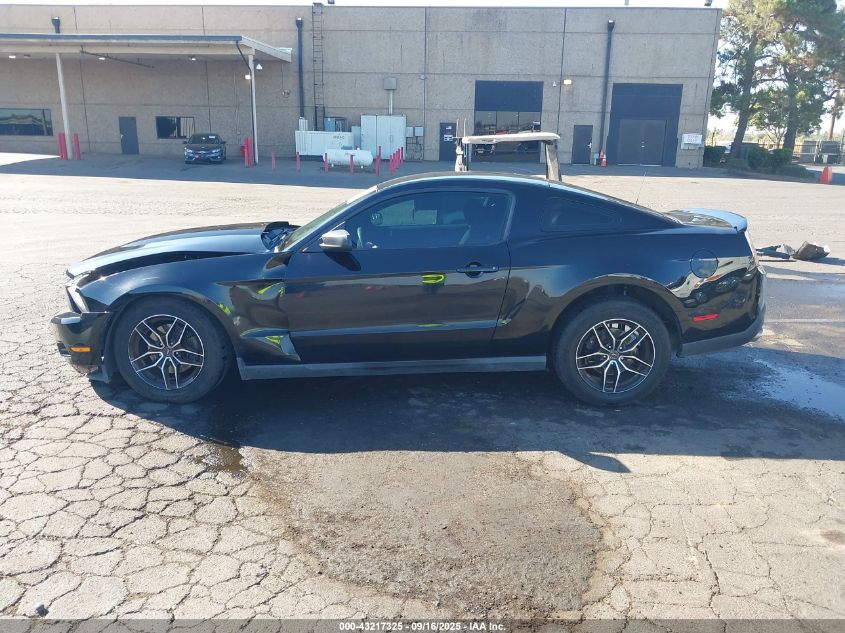 2012 Ford Mustang V6 VIN: 1ZVBP8AM4C5261141 Lot: 43217325