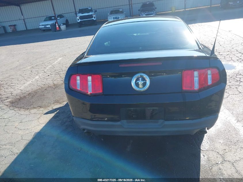 2012 Ford Mustang V6 VIN: 1ZVBP8AM4C5261141 Lot: 43217325