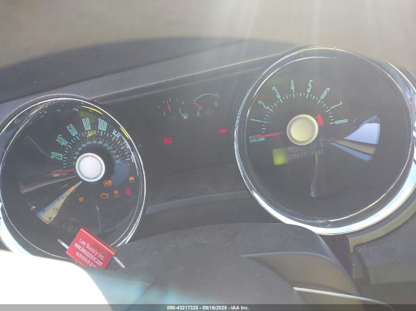 2012 Ford Mustang V6 VIN: 1ZVBP8AM4C5261141 Lot: 43217325