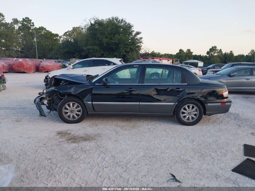 2005 Kia Amanti VIN: KNALD124755059416 Lot: 43217342