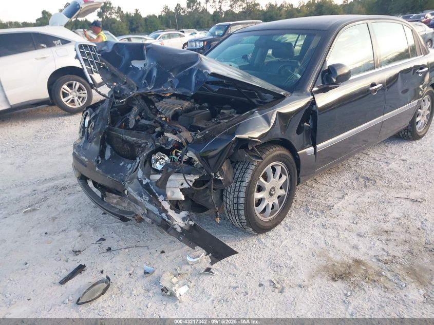 2005 Kia Amanti VIN: KNALD124755059416 Lot: 43217342