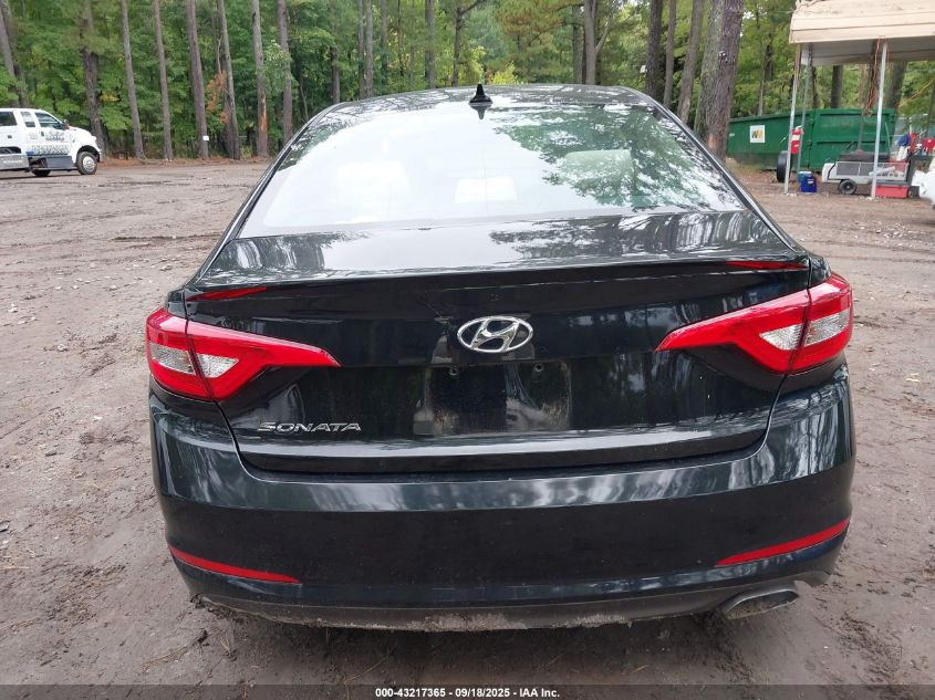 2017 Hyundai Sonata Se VIN: 5NPE24AF2HH536019 Lot: 43217365