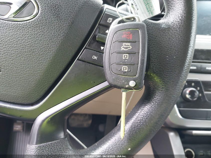 2017 Hyundai Sonata Se VIN: 5NPE24AF2HH536019 Lot: 43217365