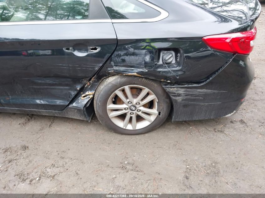 2017 Hyundai Sonata Se VIN: 5NPE24AF2HH536019 Lot: 43217365