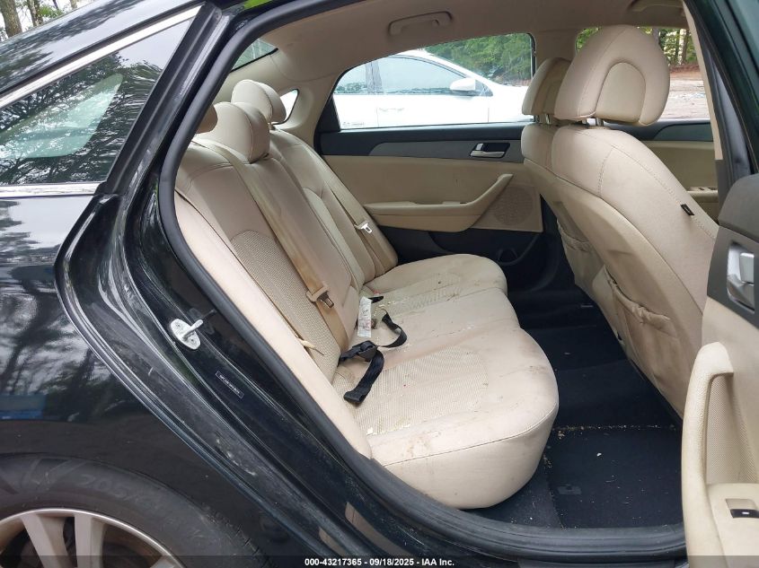 2017 Hyundai Sonata Se VIN: 5NPE24AF2HH536019 Lot: 43217365