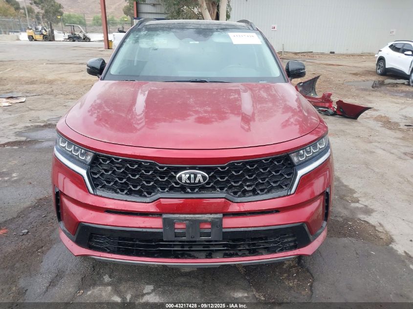 2021 Kia Sorento S VIN: 5XYRL4LC9MG009386 Lot: 43217428