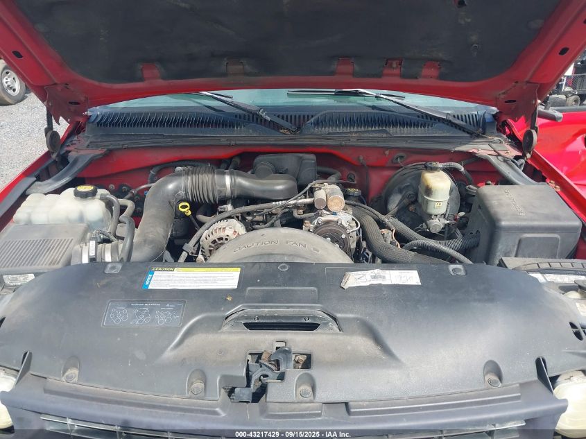 1999 Chevrolet Silverado 1500 VIN: 1GCEC14W8XZ187477 Lot: 43217429