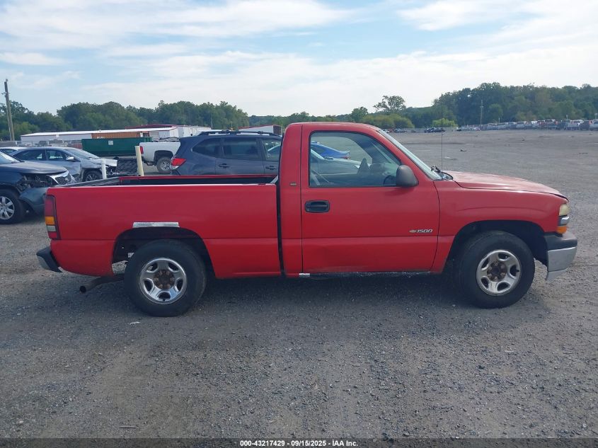 1999 Chevrolet Silverado 1500 VIN: 1GCEC14W8XZ187477 Lot: 43217429