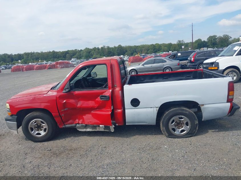 1999 Chevrolet Silverado 1500 VIN: 1GCEC14W8XZ187477 Lot: 43217429