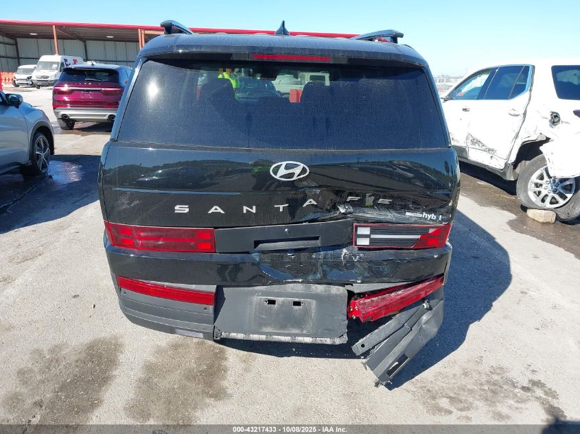 2024 Hyundai Santa Fe Hybrid Sel VIN: 5NMP2DG19RH007573 Lot: 43217433