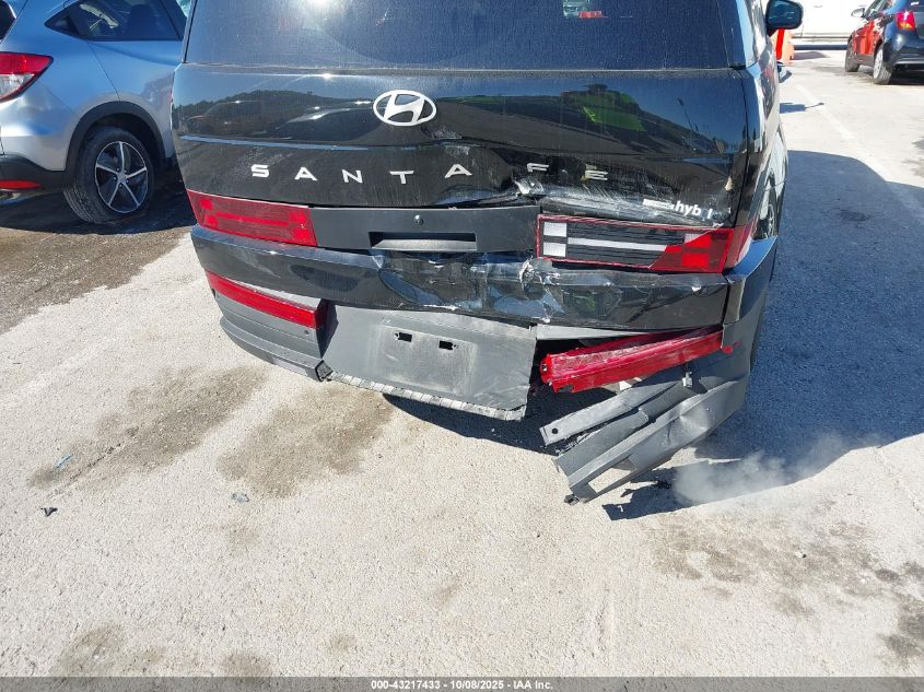 2024 Hyundai Santa Fe Hybrid Sel VIN: 5NMP2DG19RH007573 Lot: 43217433