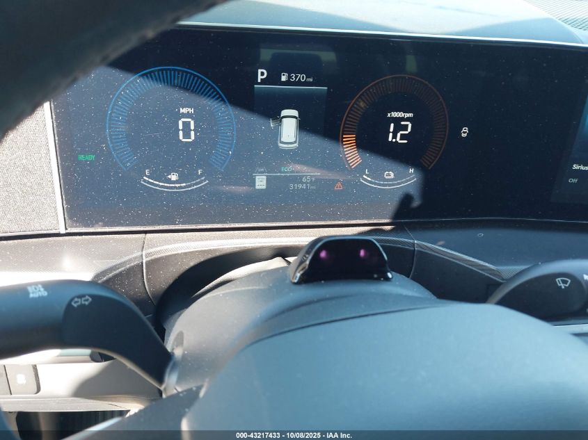 2024 Hyundai Santa Fe Hybrid Sel VIN: 5NMP2DG19RH007573 Lot: 43217433