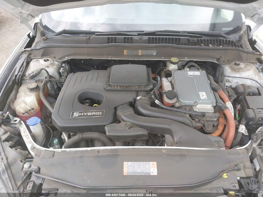 2017 Ford Fusion Hybrid Se VIN: 3FA6P0LU3HR358473 Lot: 43217440
