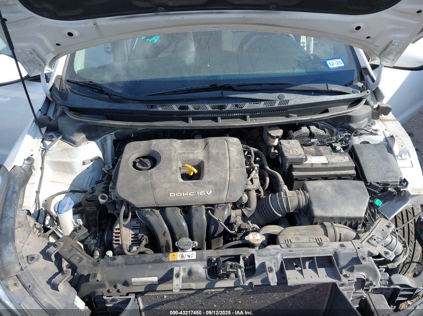 2017 Kia Forte Lx VIN: 3KPFK4A74HE080512 Lot: 43217450