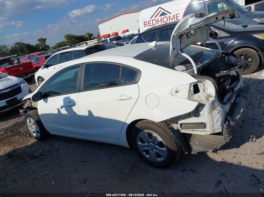 2017 Kia Forte Lx VIN: 3KPFK4A74HE080512 Lot: 43217450