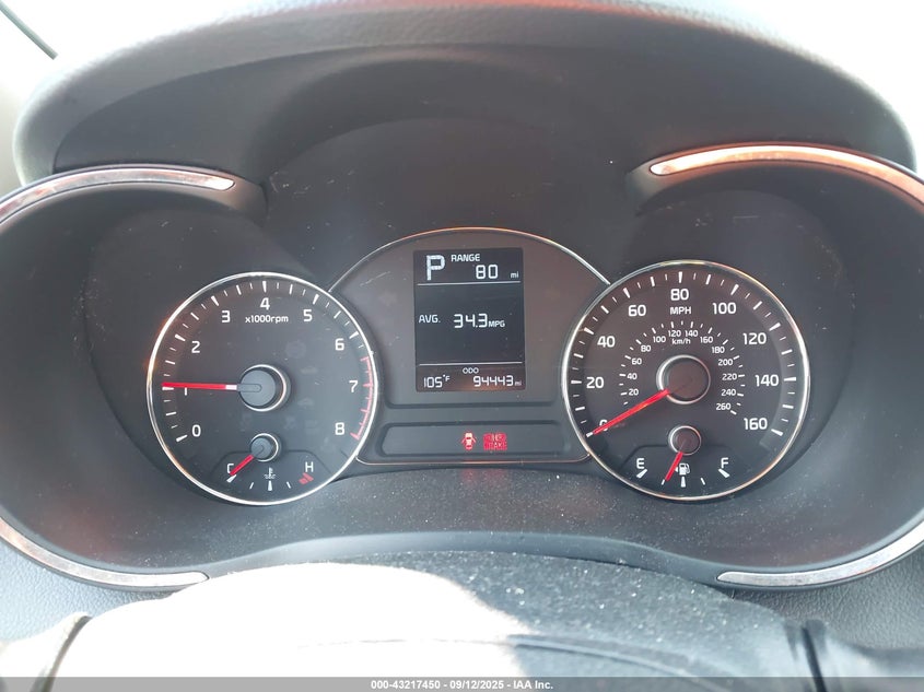 2017 Kia Forte Lx VIN: 3KPFK4A74HE080512 Lot: 43217450