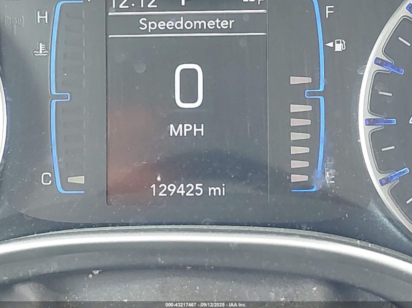 2017 Chrysler Pacifica Lx VIN: 2C4RC1CG9HR608677 Lot: 43217467