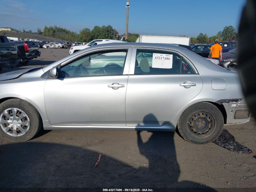 2009 Toyota Corolla Le VIN: JTDBL40E39J010712 Lot: 43217486