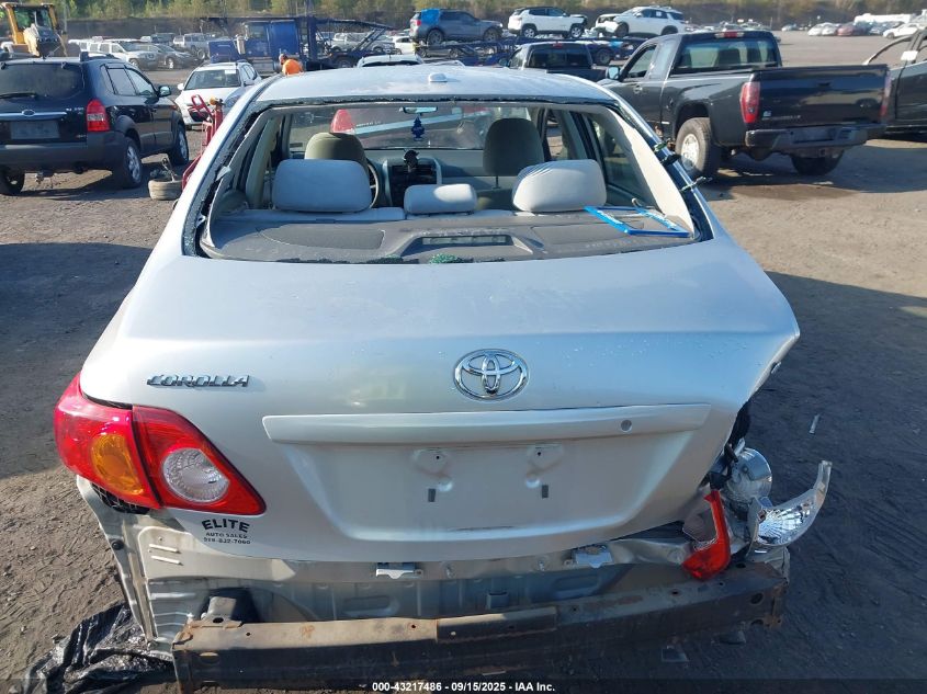 2009 Toyota Corolla Le VIN: JTDBL40E39J010712 Lot: 43217486