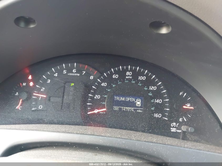 2007 Toyota Camry Xle V6 VIN: 4T1BK46K47U021838 Lot: 43217512