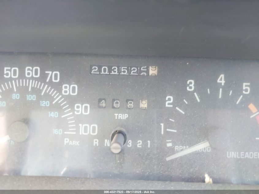 1998 Buick Lesabre Custom VIN: 1G4HP52K9WH505163 Lot: 43217523