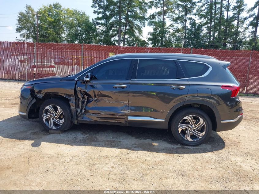 2022 Hyundai Santa Fe Sel VIN: 5NMS34AJ3NH431941 Lot: 43217542