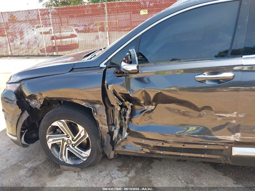 2022 Hyundai Santa Fe Sel VIN: 5NMS34AJ3NH431941 Lot: 43217542