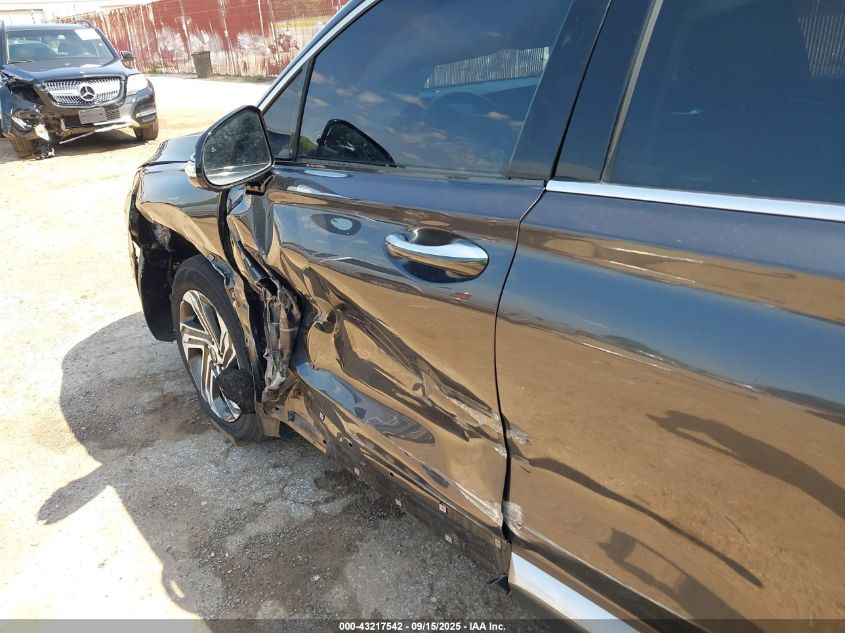 2022 Hyundai Santa Fe Sel VIN: 5NMS34AJ3NH431941 Lot: 43217542