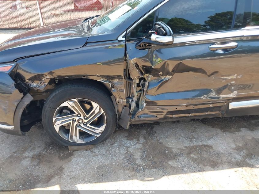 2022 Hyundai Santa Fe Sel VIN: 5NMS34AJ3NH431941 Lot: 43217542