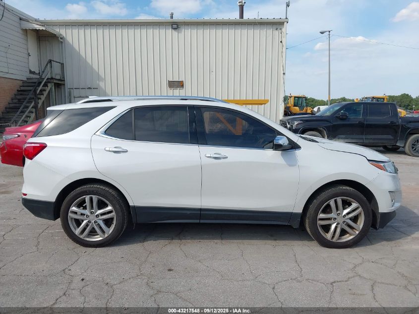 2018 Chevrolet Equinox Premier VIN: 2GNAXVEVXJ6111396 Lot: 43217548