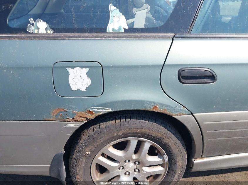 2004 Subaru Outback VIN: 4S3BH675547623939 Lot: 43217575