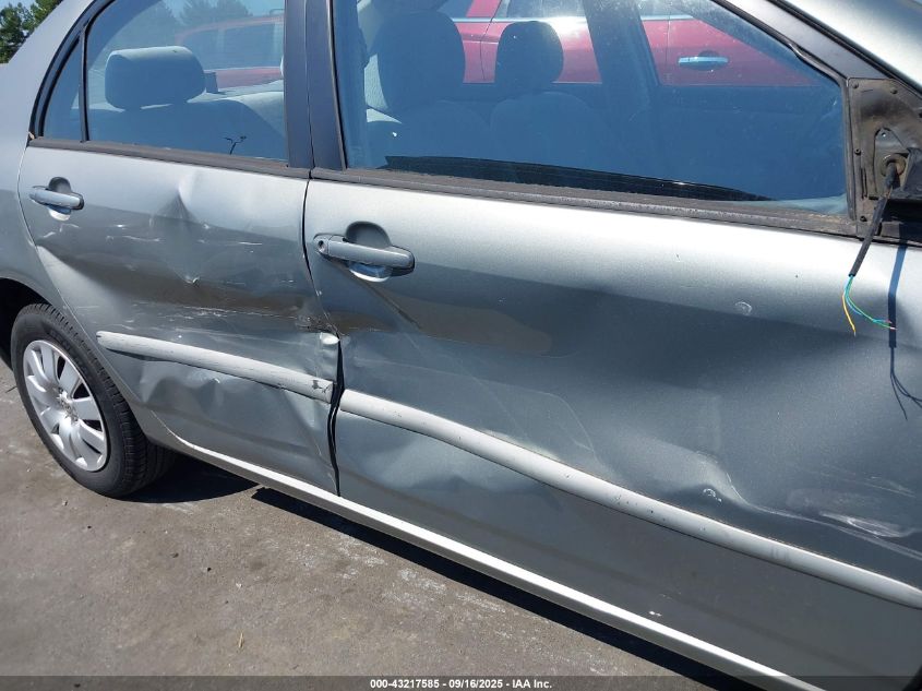 2004 Toyota Corolla Le VIN: 2T1BR32E44C274161 Lot: 43217585