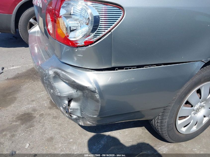 2004 Toyota Corolla Le VIN: 2T1BR32E44C274161 Lot: 43217585