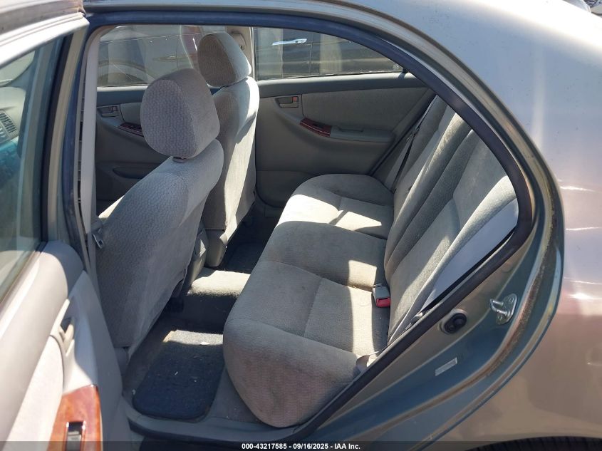 2004 Toyota Corolla Le VIN: 2T1BR32E44C274161 Lot: 43217585