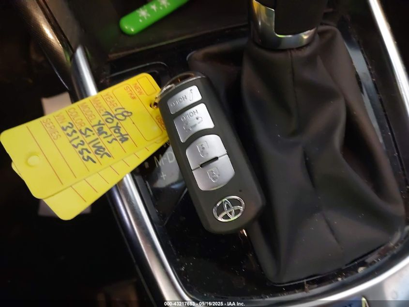 2018 Toyota Yaris Ia VIN: 3MYDLBYV6JY331355 Lot: 43217653